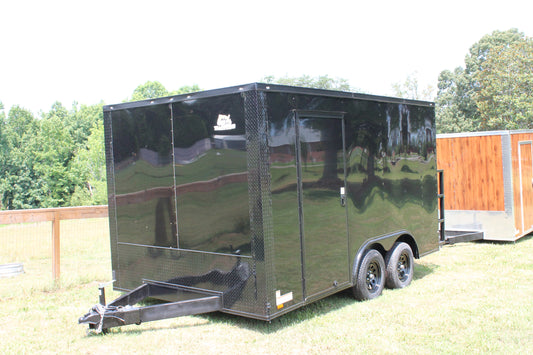 8.5x14 Black Food trailer