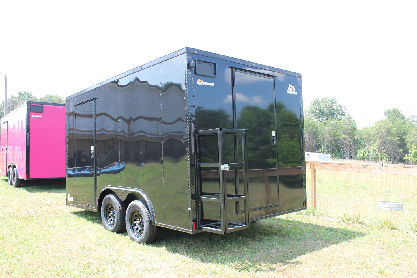 8.5x14 Black Food trailer